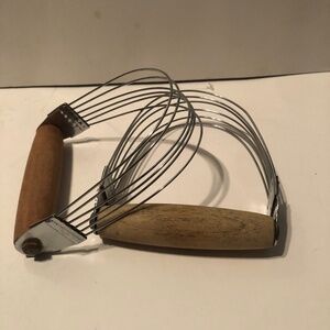 Vintage pastry dough cutters to cut lard into flour for that perfect pie.
